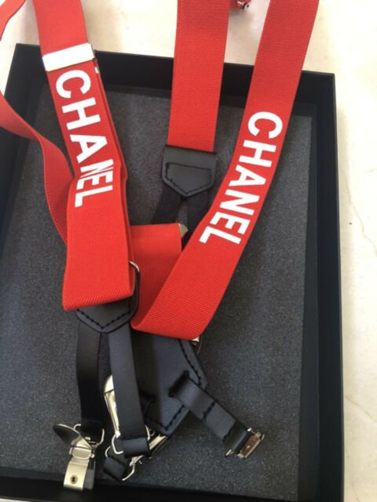 CHANEL suspenders | Etsy | Etsy (US)