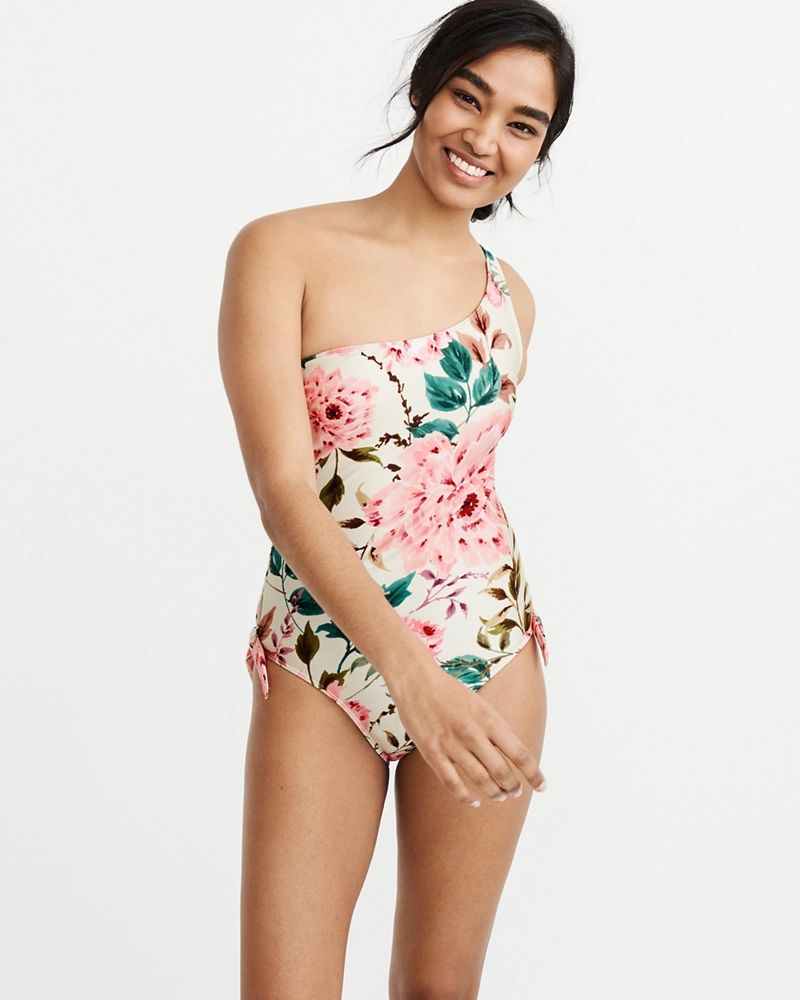 One-Shoulder One Piece Swimsuit | Abercrombie & Fitch US & UK