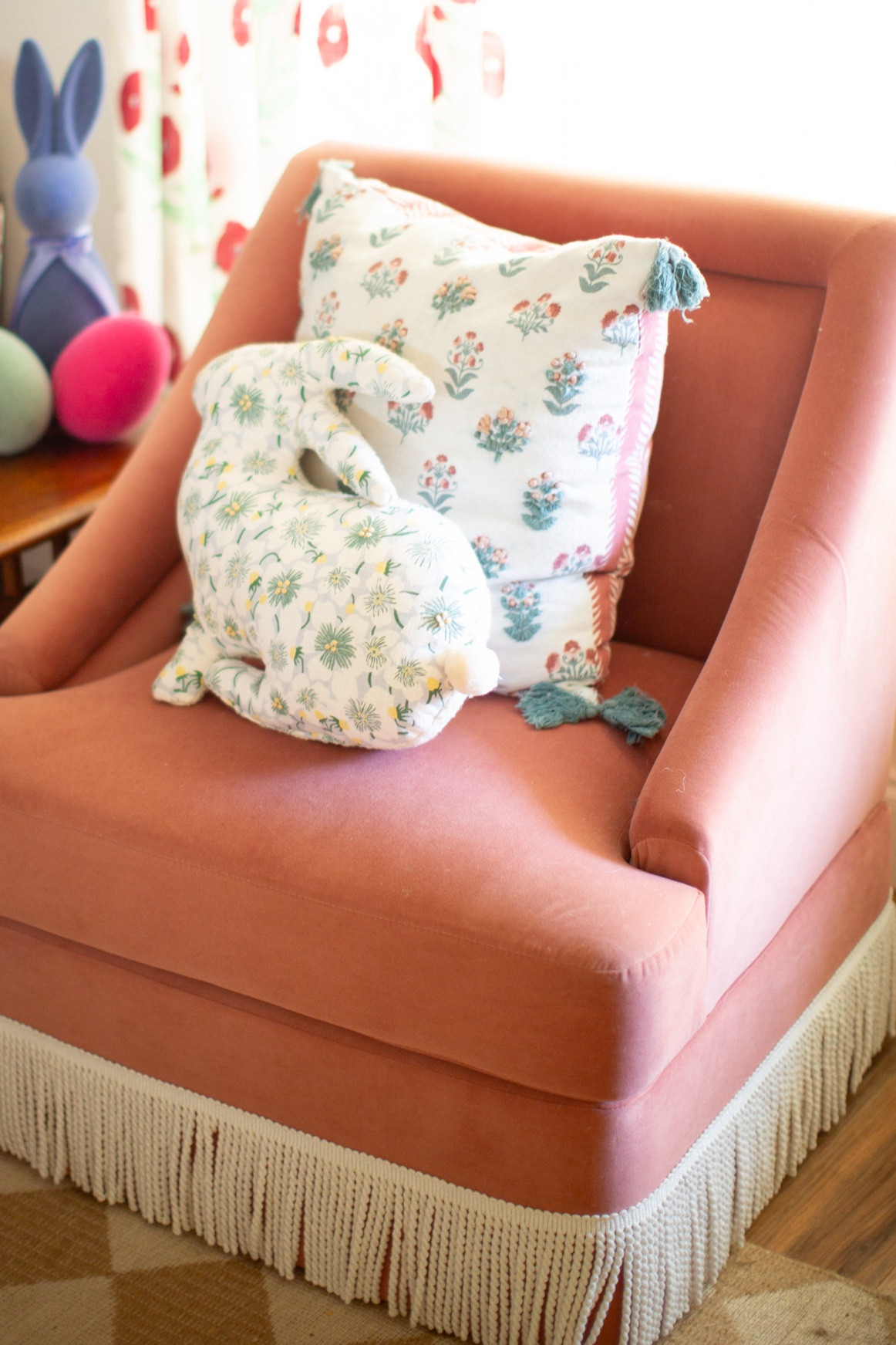 Cutest Easter home decor bunny pillow

#LTKSeasonal #LTKhome #LTKSpringSale