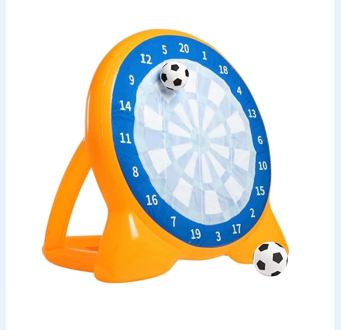 Inflatable Target Football Dart Game, 5ft, 155 x 150 x 105 cm, Outdoor Fun Activity | Amazon (UK)