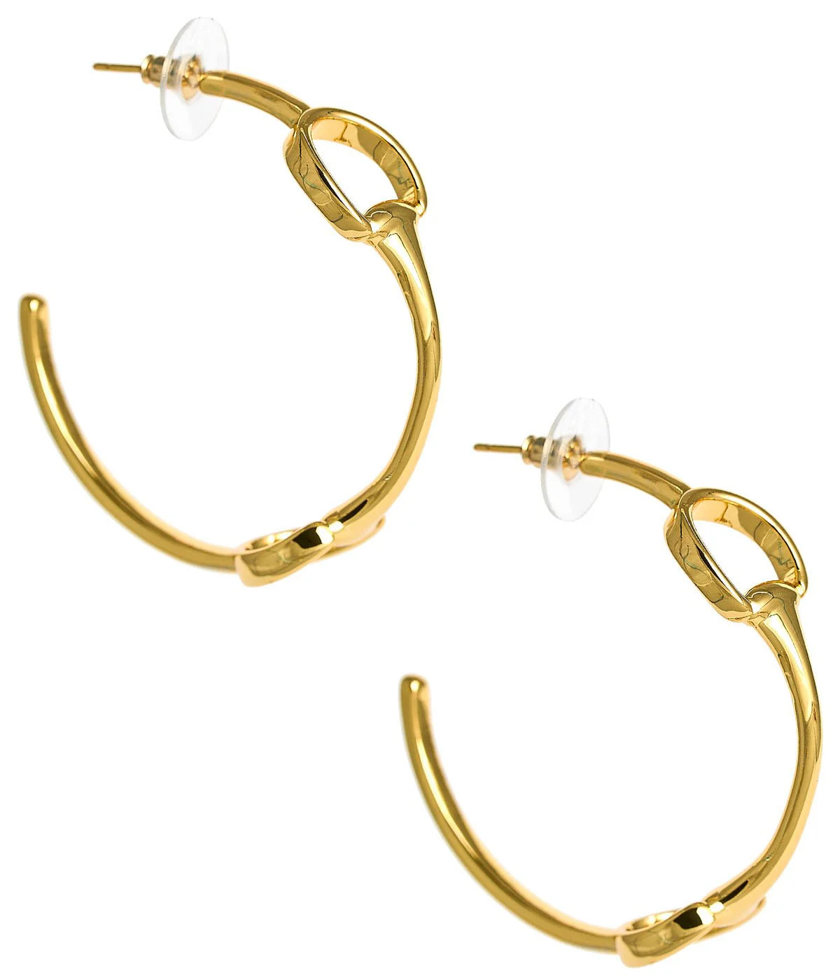 Horsebit Gold Hoop - 18k Gold Plated | Lisi Lerch Inc
