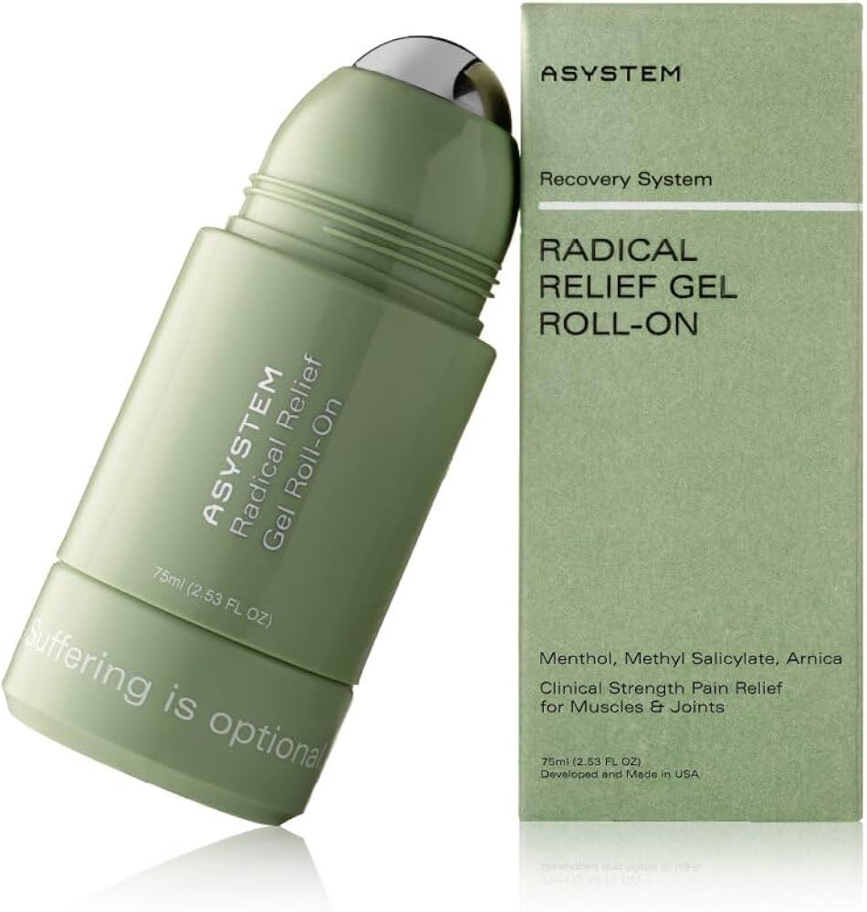 ASYSTEM Radical Relief Gel Roll-On \u2013 Menthol 10% + Methyl Salicylate 15% | Amazon (US)