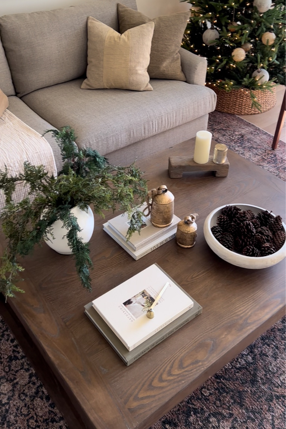Holiday coffee table decor 

#LTKhome #LTKSeasonal #LTKHoliday