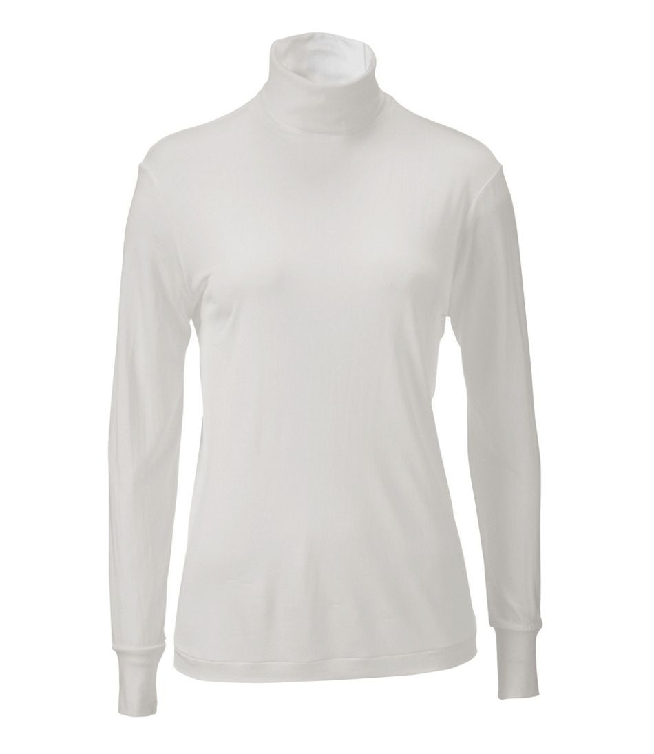 Women's Silk Underwear, Turtleneck | L.L. Bean