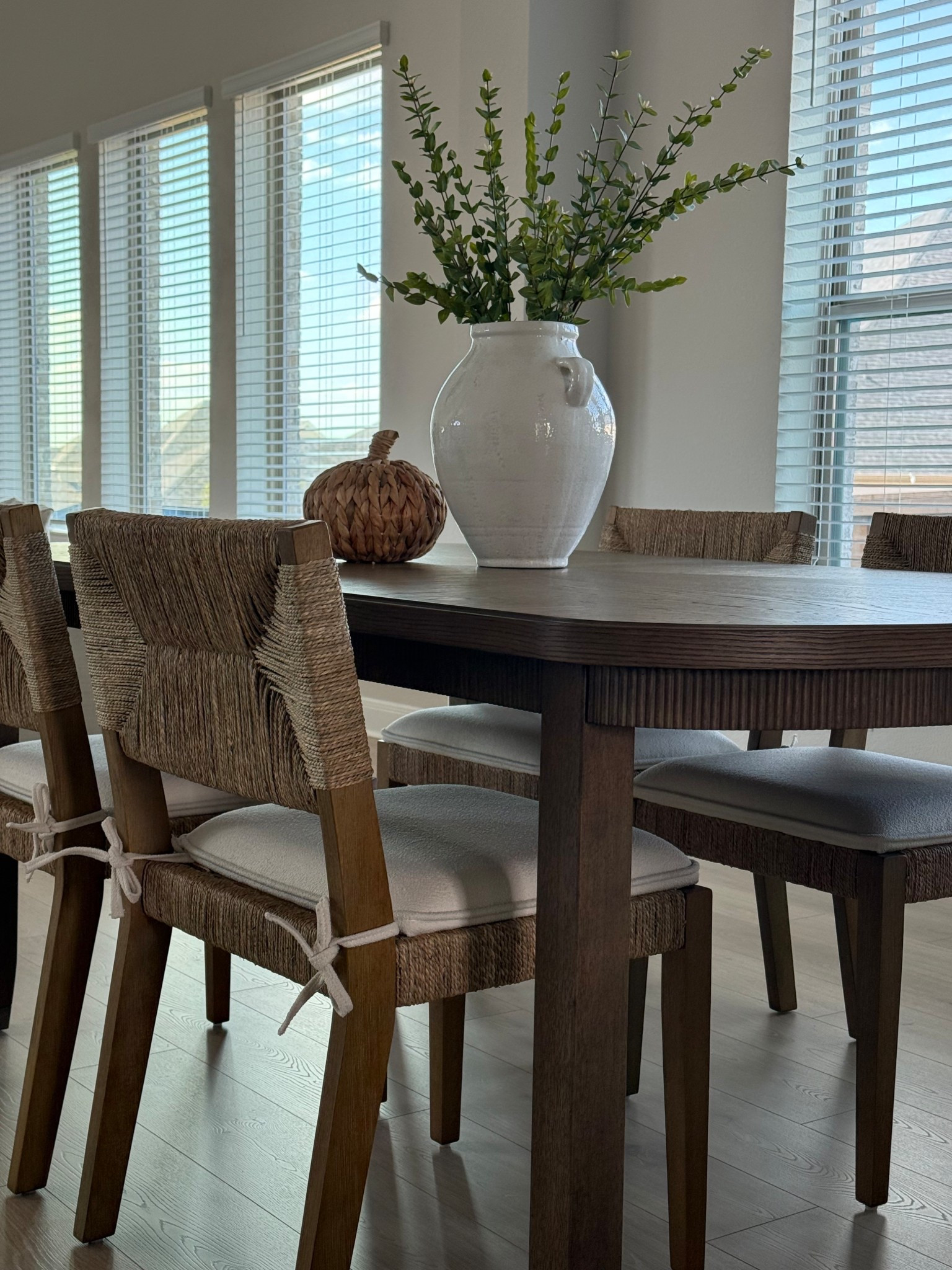 Dining room
Table is living spaces. Exact one is linked on my ShopMy  