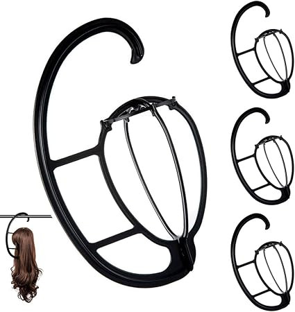 Dreamlover Hanging Wig Stand, Head for Wigs, 4 Sets | Amazon (US)