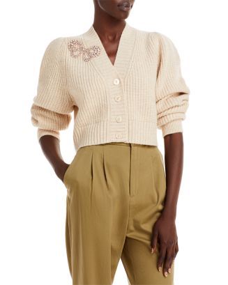 Larsa Crop Cardigan Sweater | Bloomingdale's (US)
