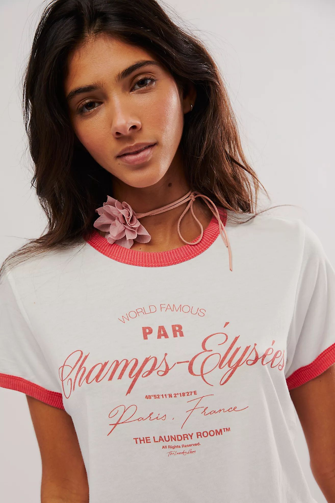 The Laundry Room Champs-Élysées Perfect Ringer Tee | Free People (Global - UK&FR Excluded)