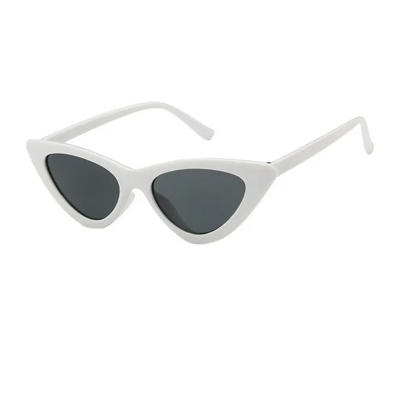 Only Moment Aviator Sunglasses for Women Pc Lightweight Narrow Shades Trendy UV Protection Sun Gl... | Walmart (US)