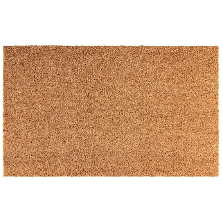 MAINSTAYS PLAIN COIR DOOR MAT-2PK | Walmart (US)
