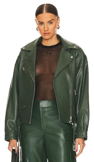 Estia Jacket in Alpine Green | Revolve Clothing (Global)