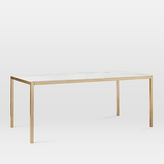 Frame Marble Dining Table (60", 72") | West Elm (US)