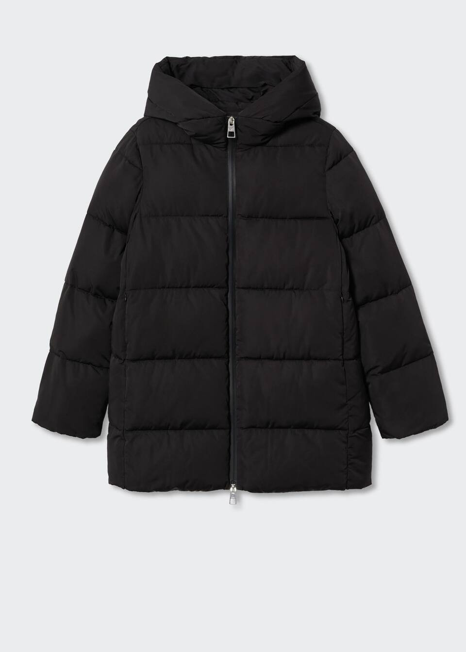 Hood Quilted Coat  | MANGO (UK)