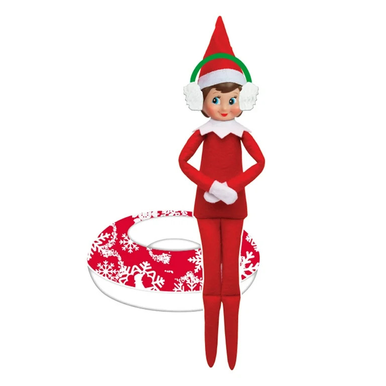 Elf Mates Snow Tubing Scene Set – Scout Elf or Elf Mates Accessory with Snow Tube and Earmuffs ... | Walmart (US)