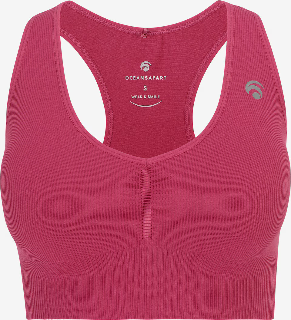 OCEANSAPART Bustier Sport bh 'Venice' in Roze | ABOUT YOU | ABOUT YOU NL