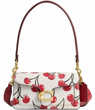 Tabby 20 Cherry Print Shoulder Bag | Dillard's