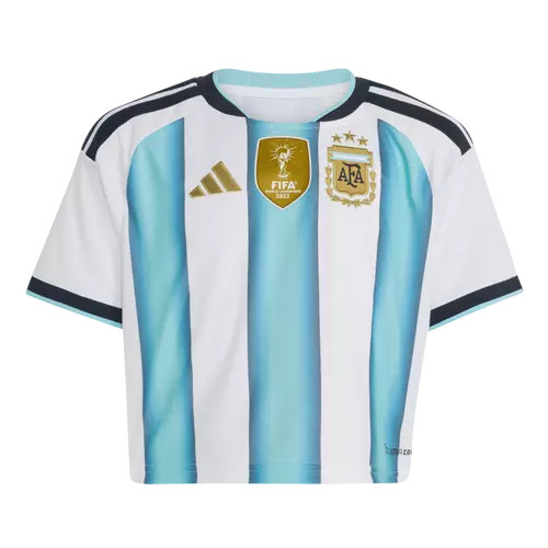 adidas Women's Argentina 2026 Home Cropped Jersey | Scheels Sports