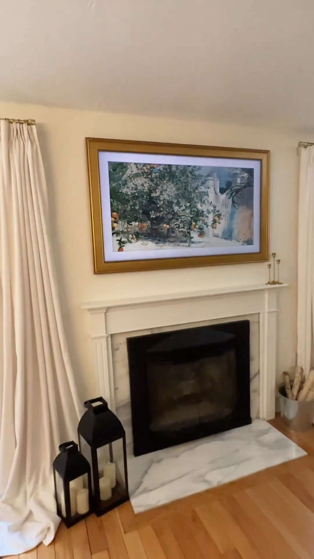 Got a refurbished Samsung frame tv for my living room to save a little money!

#LTKfamily #LTKhome #LTKFind