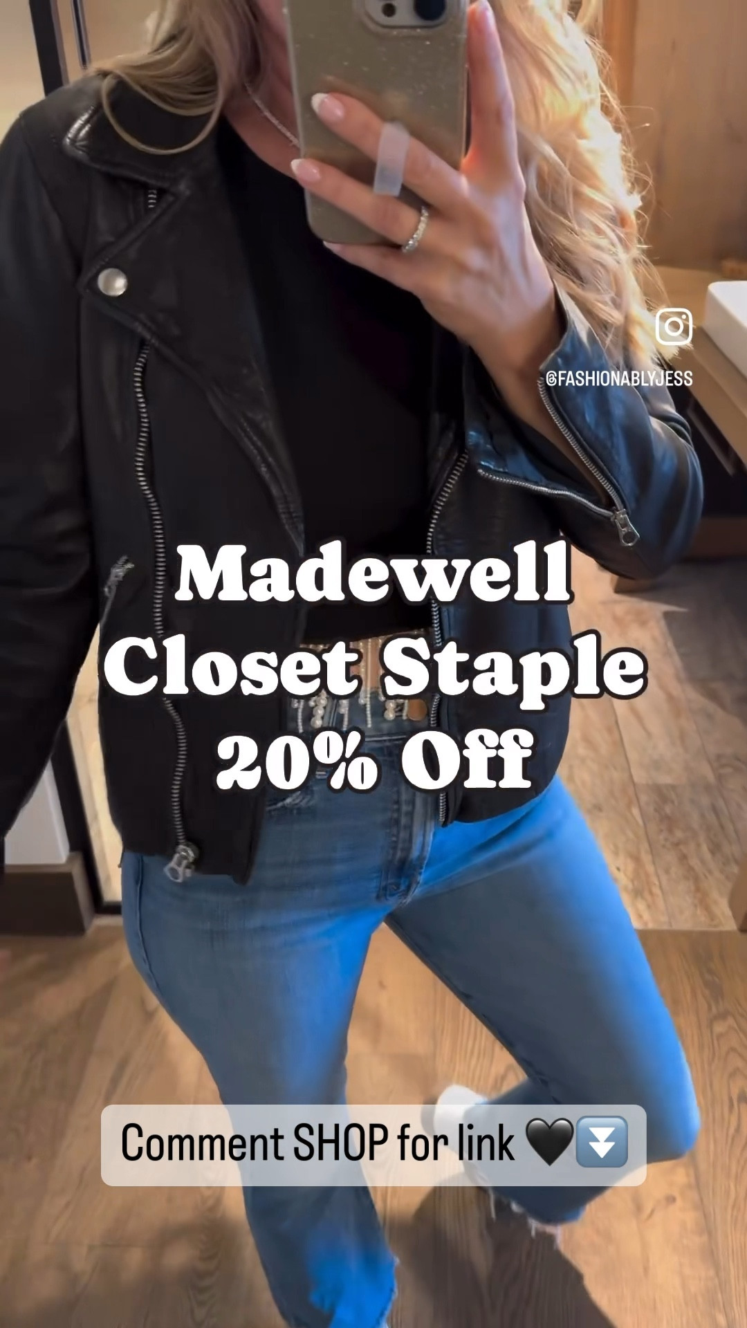 The leather jacket that everyone needs in their closet. It is absolutely amazing. It's the softest leather you'll ever feel.

#LTKOver40 #LTKxMadewell #LTKSaleAlert