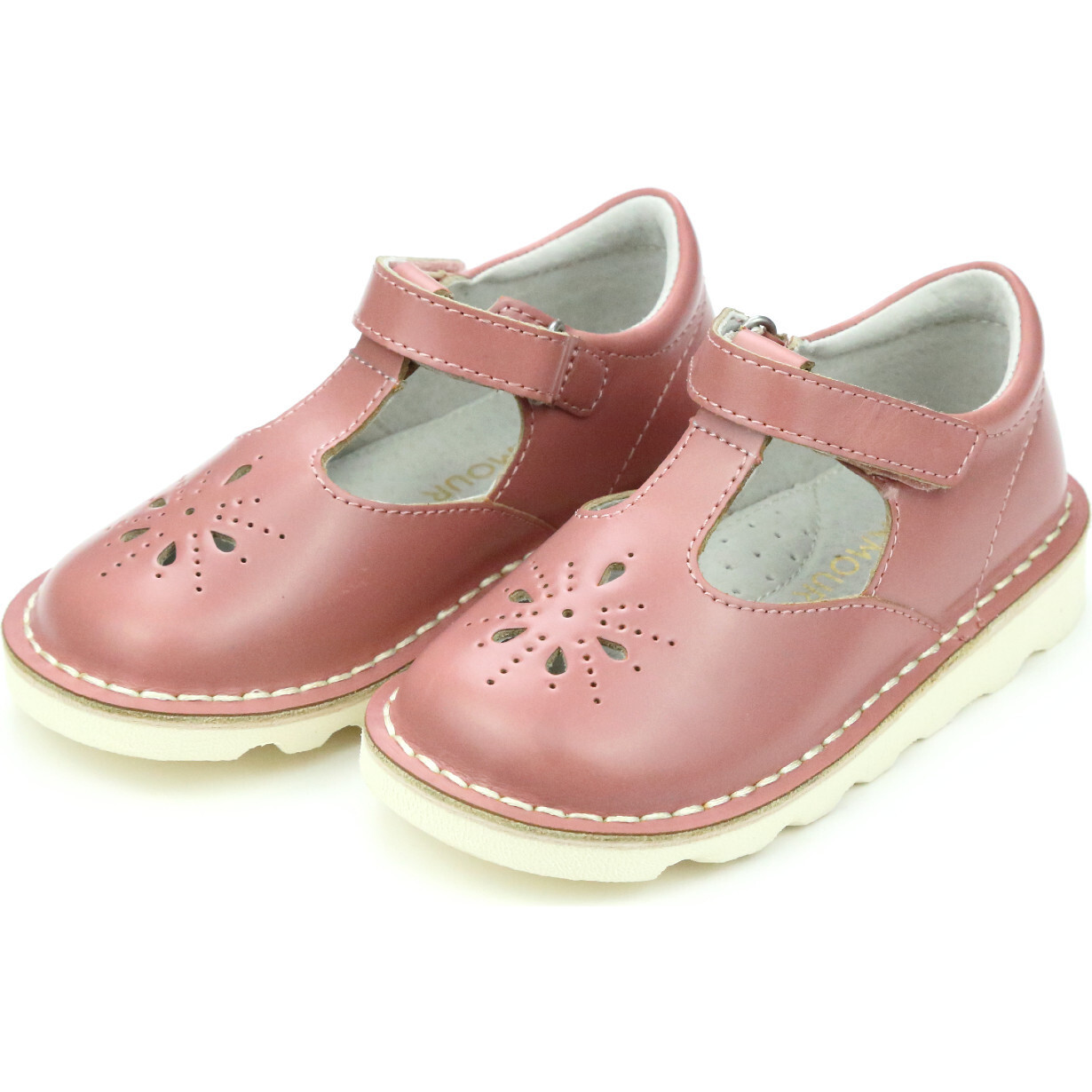 Alix Wedge Mary Jane, Vintage Rose | Maisonette