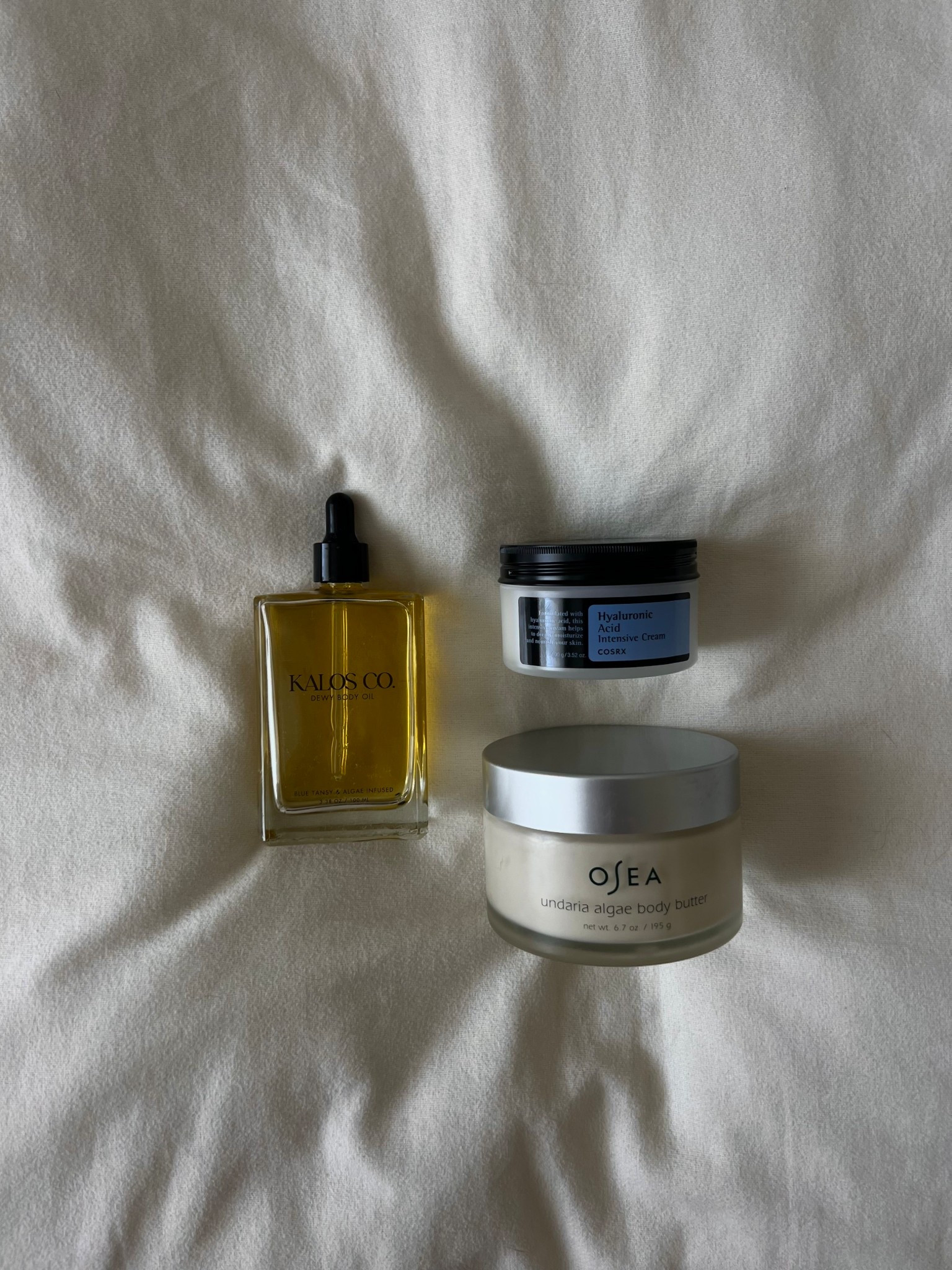 Everything I used on my skin during pregnancy to keep my skin hydrated 