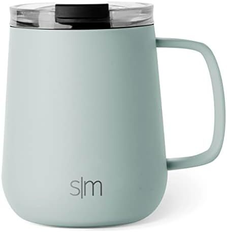 Simple Modern Travel Coffee Mug with Lid and Handle | Reusable Insulated Stainless Steel Cold Bre... | Amazon (CA)
