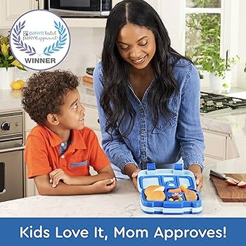 Bentgo® Kids Bento-Style 5-Compartment Leak-Proof Lunch Box - Ideal Portion Sizes for Ages 3 to ... | Amazon (US)