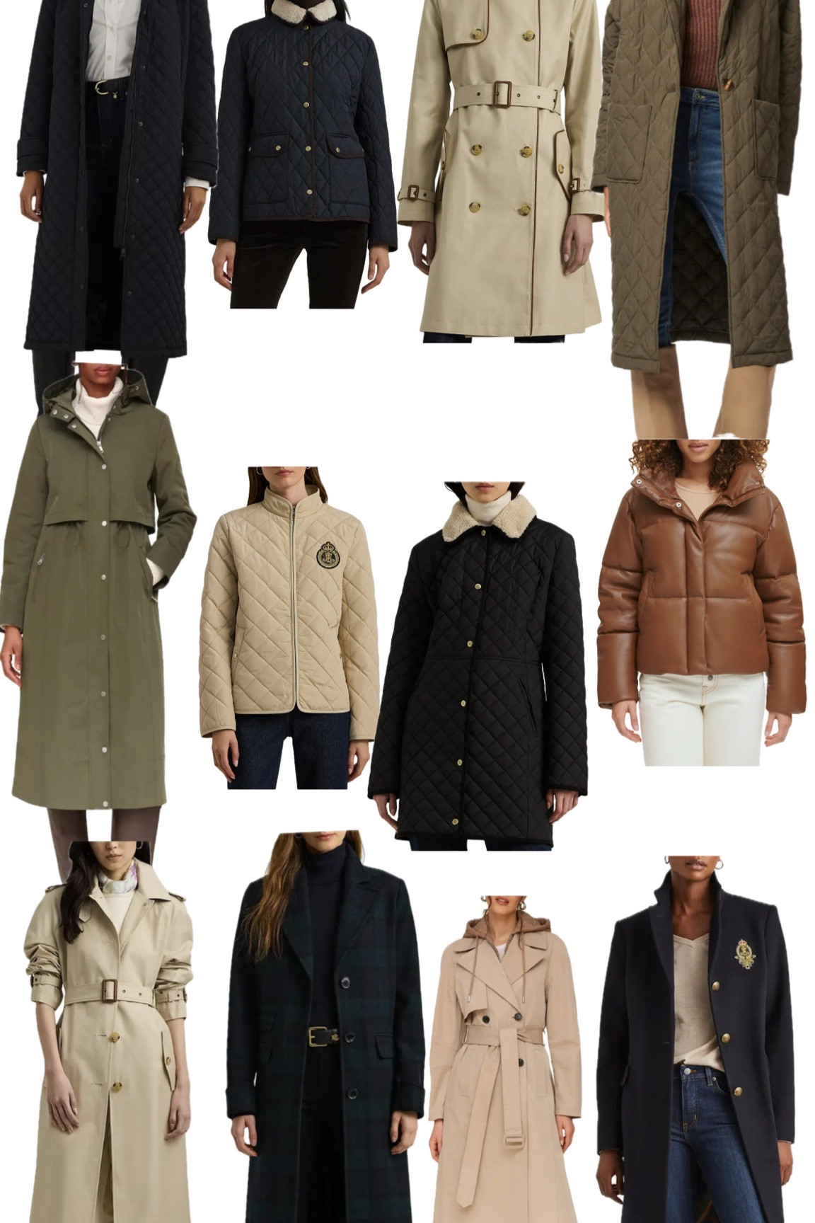 My personal opinion on where the Nordstrom Sale always shines……. Coats!!!! Last year I got three (oops!) but, I got SO much use out of all of them. Ralph Lauren coats are 👌🏼 quality, so classic, and the sale price is so good. You can’t go wrong. 

•I love my wool, navy, RL logo coat, and the tan quilted shorter coat. Seriously wore them like crazy. 

• The quilted brown leather puffer is so good! I got it last year and it’s SO crazy warm for $99! 

•This year I’m looking at a new trench. Too many good options  

#LTKSaleAlert #LTKxNSale