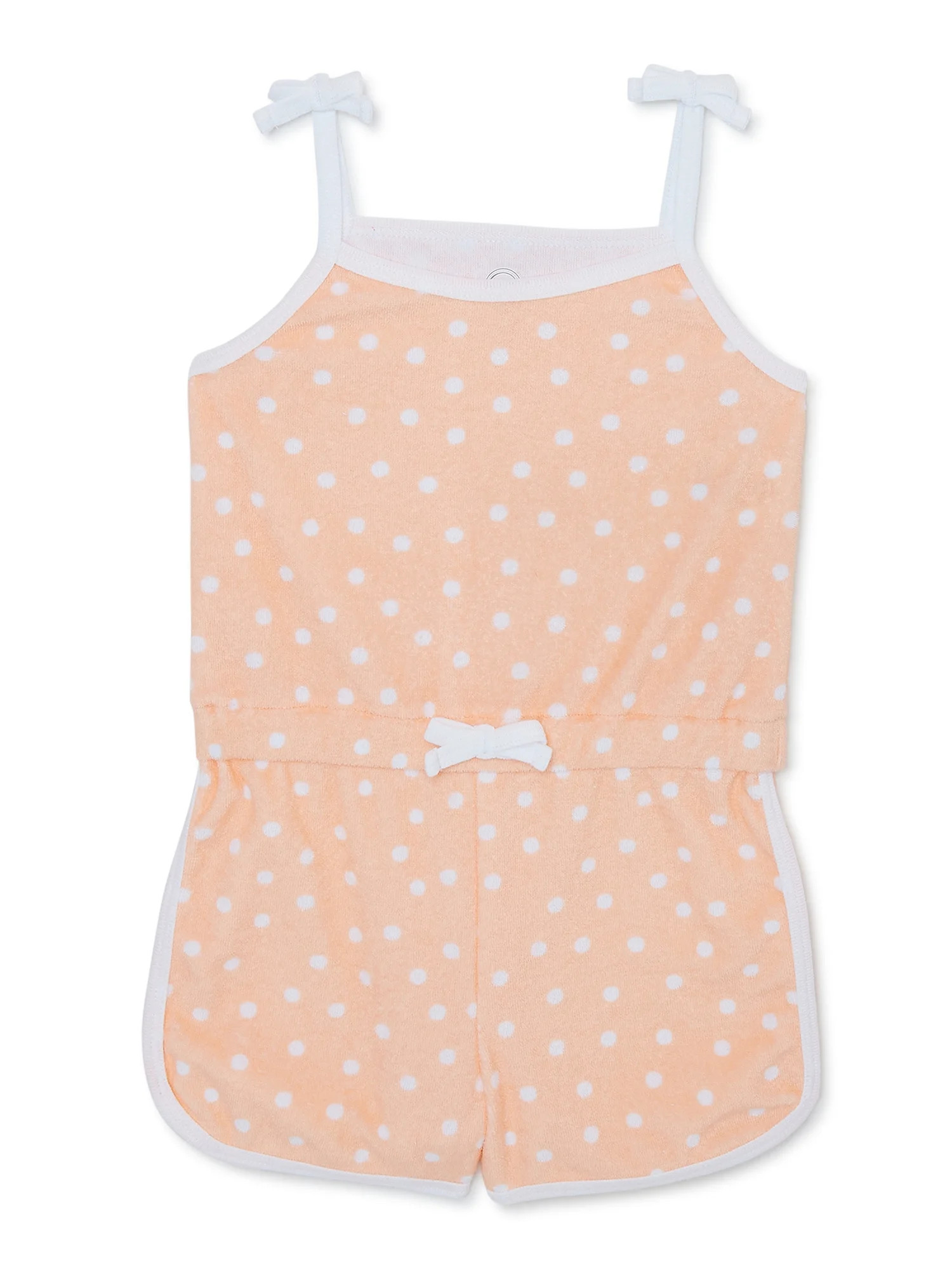 Wonder Nation Toddler Girl Cover-Up Romper, Sizes 12M-5T | Walmart (US)