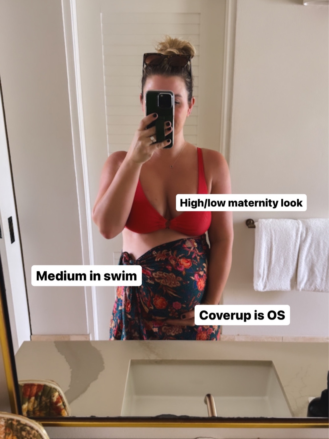 High low babymoon look. 

#LTKbump #LTKswim