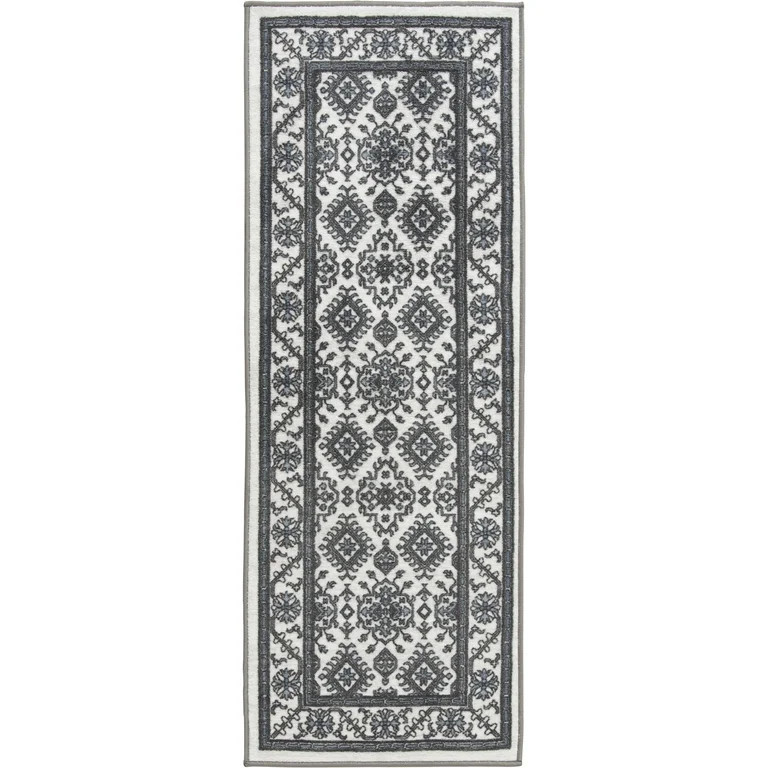 Home Decor Collection 22" x 61" Blue Persian Outdoor Persian Runner Rug | Walmart (US)