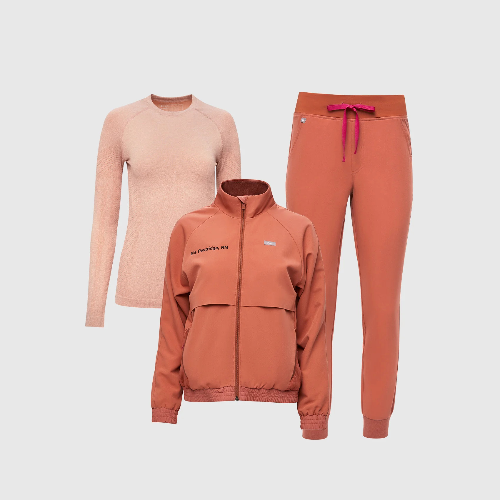The Terracotta Sydney Scrub Jacket Kit | FIGS