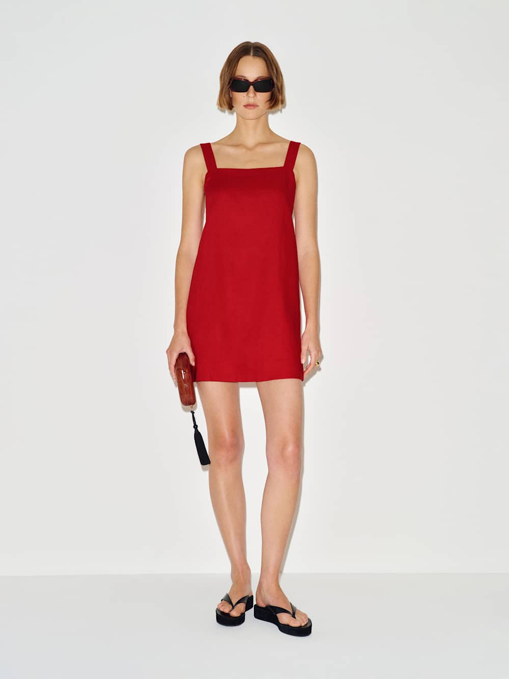 Luella Linen Dress | Reformation (Global)