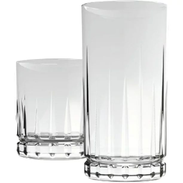 Anchor Hocking Anniston 16 Piece Clear Glass Drinkware Set - Walmart.com | Walmart (US)