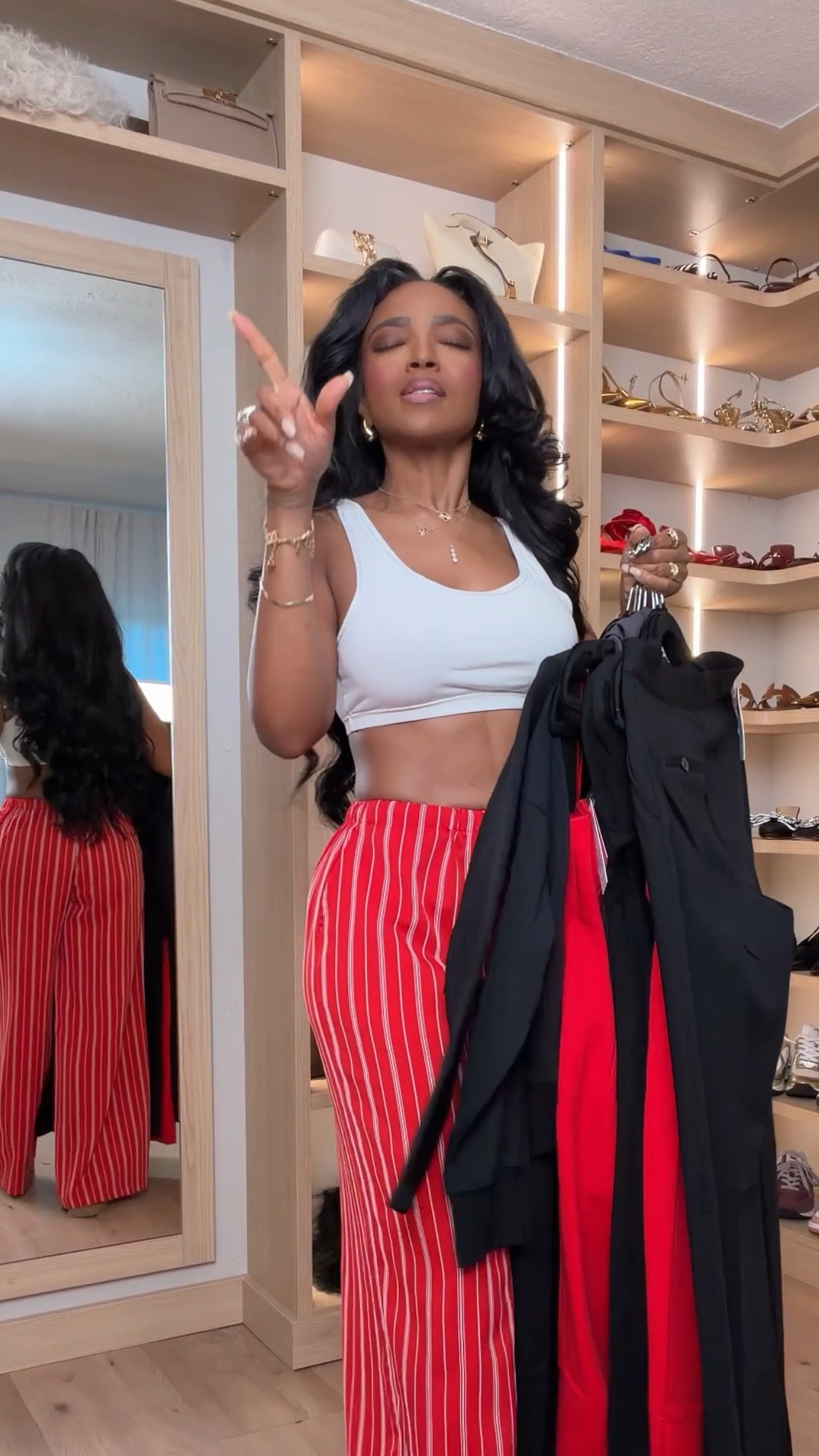 #SpanxPartner
There’s a reason Spanx is that girl when it comes to elevated comfort. These pieces move with you, smooth without squeezing, and somehow make cozy feel luxurious. ✨

Use code KFFXSPANX for 15% off your first order + free shipping 💌

From airport looks to holiday hosting, everything fits like it was tailored — flattering, sculpting, and insanely soft.

Size XS in black dress, red dress & gray tank
Size S in everything else 

@spanx #SpanxPartner #fallfashion #loungewear #amazonfinds #cozychic
#LTKHoliday #LTKPetite #LTKmomlife

#LTKPetite #LTKHoliday