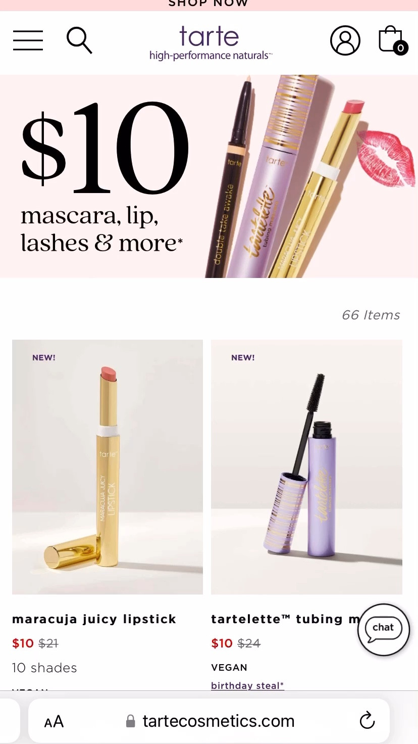 $10 Tarte Deal

#LTKbeauty #LTKsalealert