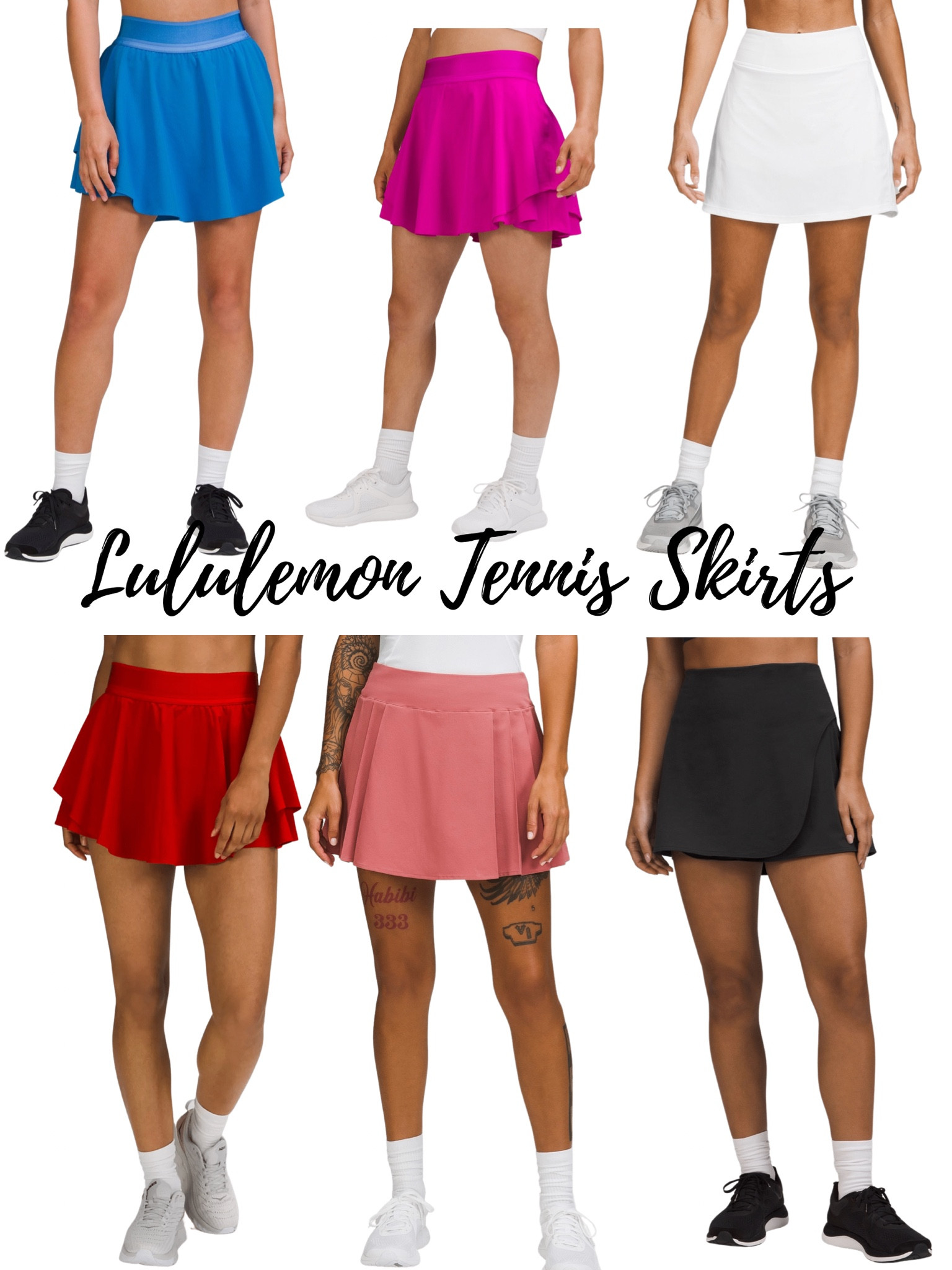 Lululemon tennis skirts!!
So many great styles I get mine in the tall. So many of them are currently on sale.
#tennisskirt
#lululemon


#LTKstyletip #LTKunder50 #LTKfit