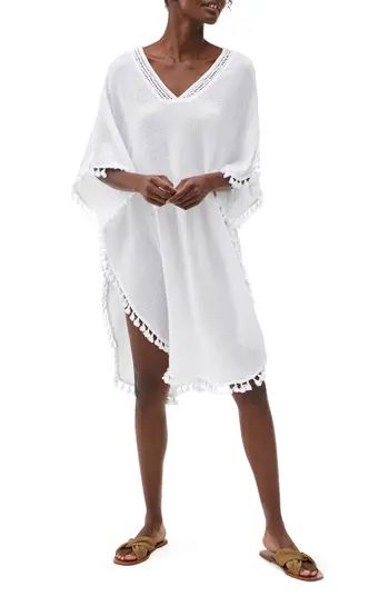 Michael Stars Holly Tassel Trim Cover-Up | Nordstrom | Nordstrom