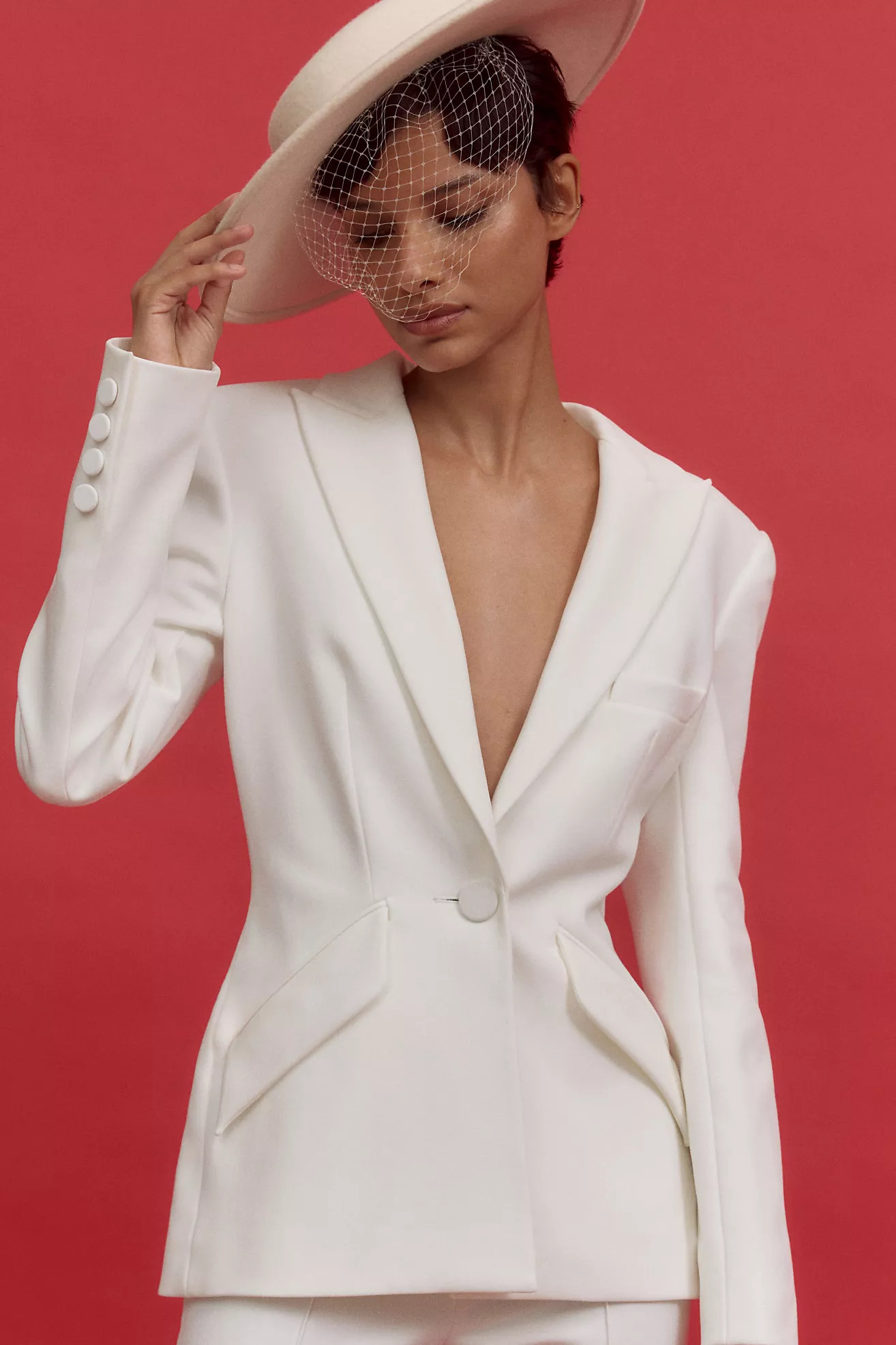 SANS FAFF Sloan Structured Blazer | Anthropologie (US)