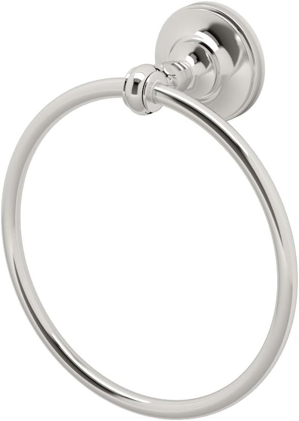Gatco 4122 Tavern Towel Ring, Polished Nickel, 6.5" | Amazon (US)