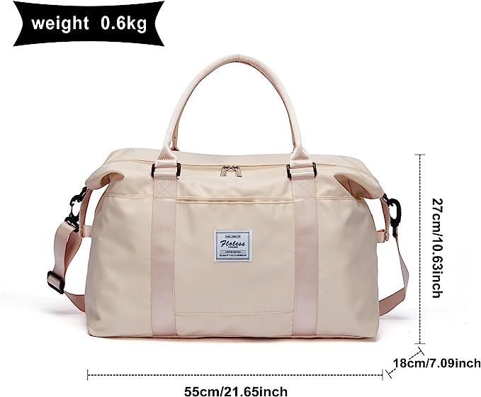 Womens travel bags, weekender carry on for women, sports Gym Bag, workout duffel bag, overnight s... | Amazon (US)