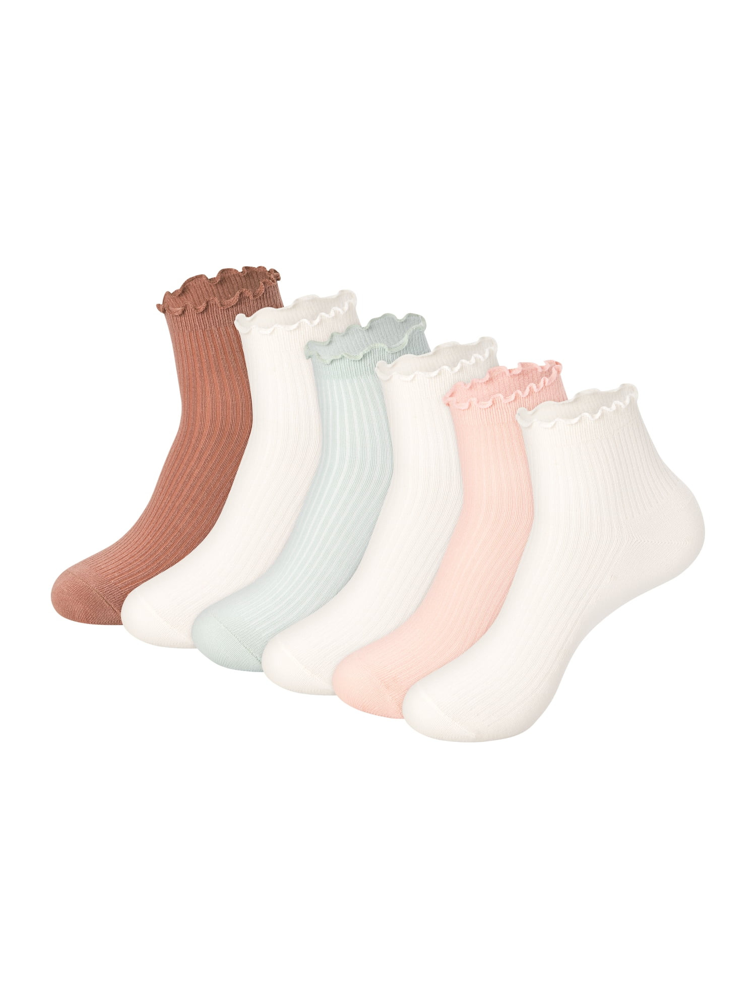 Ankle Socks, 6 Pairs, Originals SuperSoft Socks, Stretch, Logo | Walmart (US)