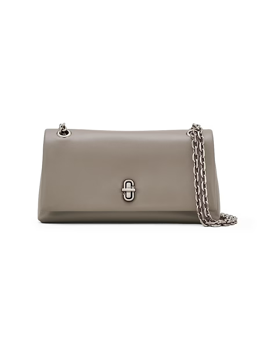 Women's The Dual Chain Wallet - Cement | Saks Fifth Avenue