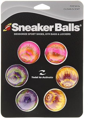 Amazon.com: Sof Sole Sneaker Balls Shoe, Gym Bag, and Locker Deodorizer, 3 Pair, Tie Dye : Clothi... | Amazon (US)