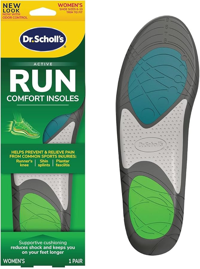 Dr. Scholl's Run Active Comfort Insoles,Trim to Fit Inserts | Amazon (US)