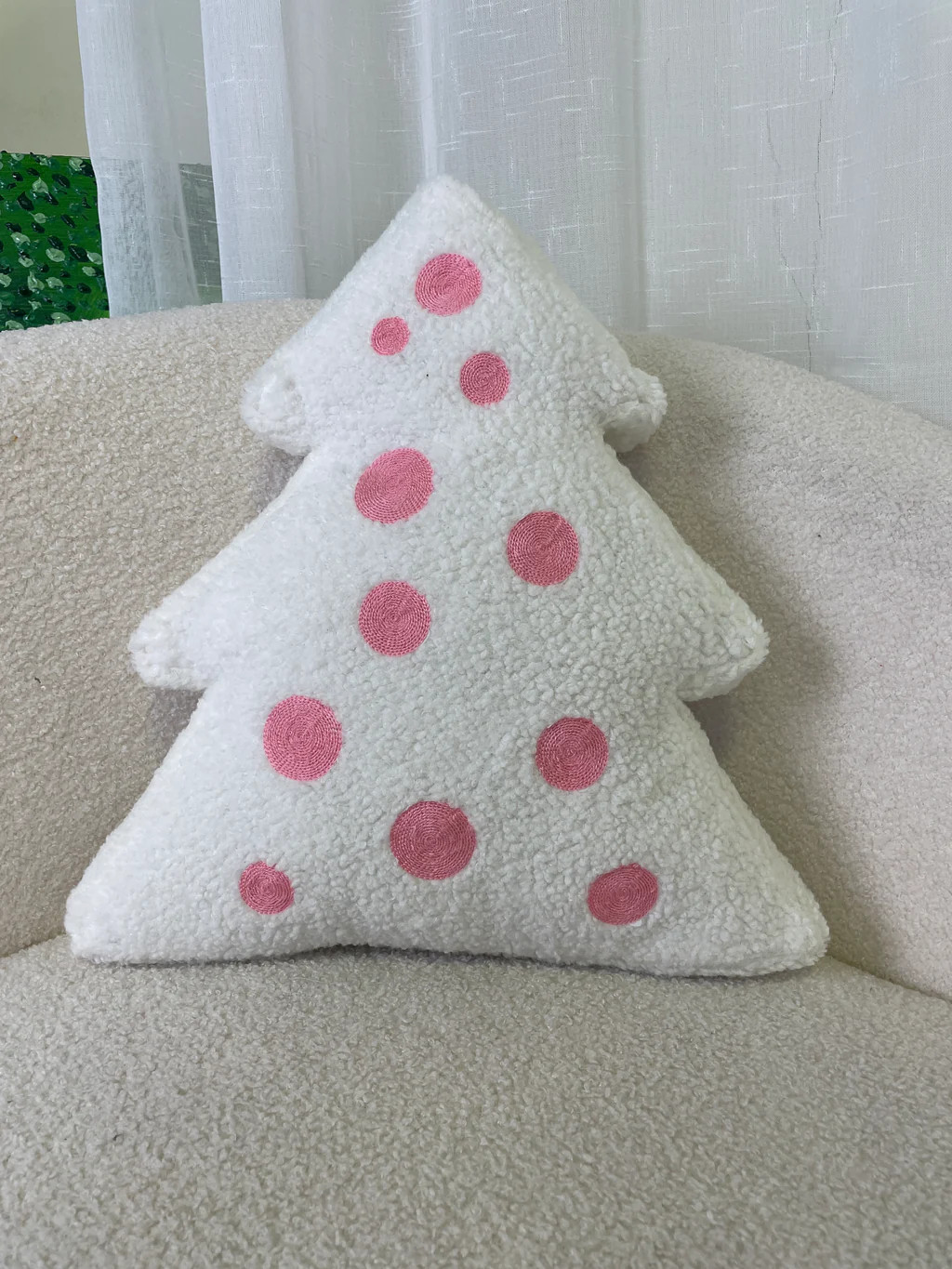 TSC x Amber Massey: 3D Winter Wonderland Tree Pillow | The Styled Collection