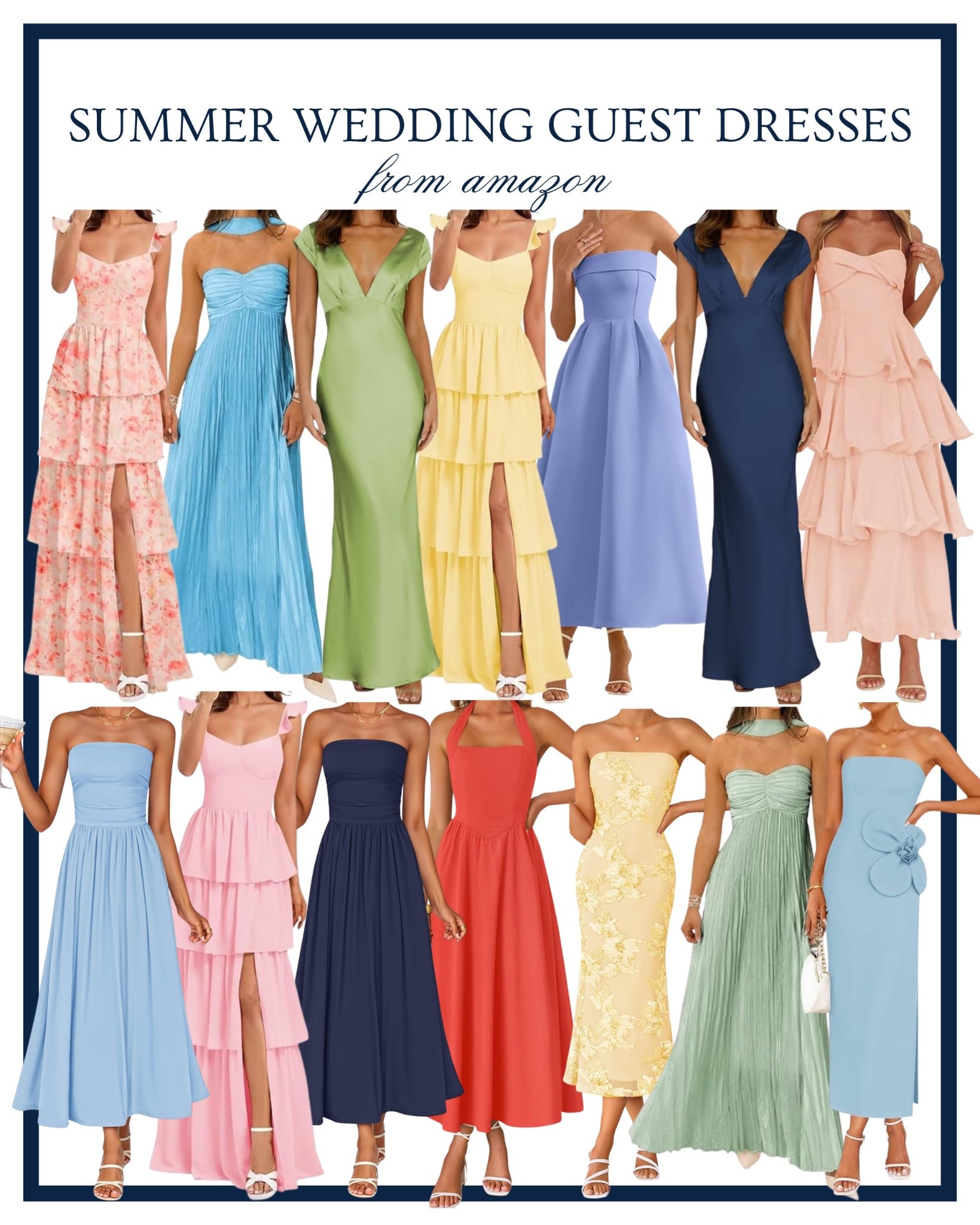 Summer wedding guest dresses from Amazon 💛🍉 Colorful Style, Amazon Style, Amazon Fashion, Amazon Dresses, Amazon Wedding Guest Dresses, Summer Style, Summer Wedding 

#LTKWedding #LTKHome #LTKSeasonal