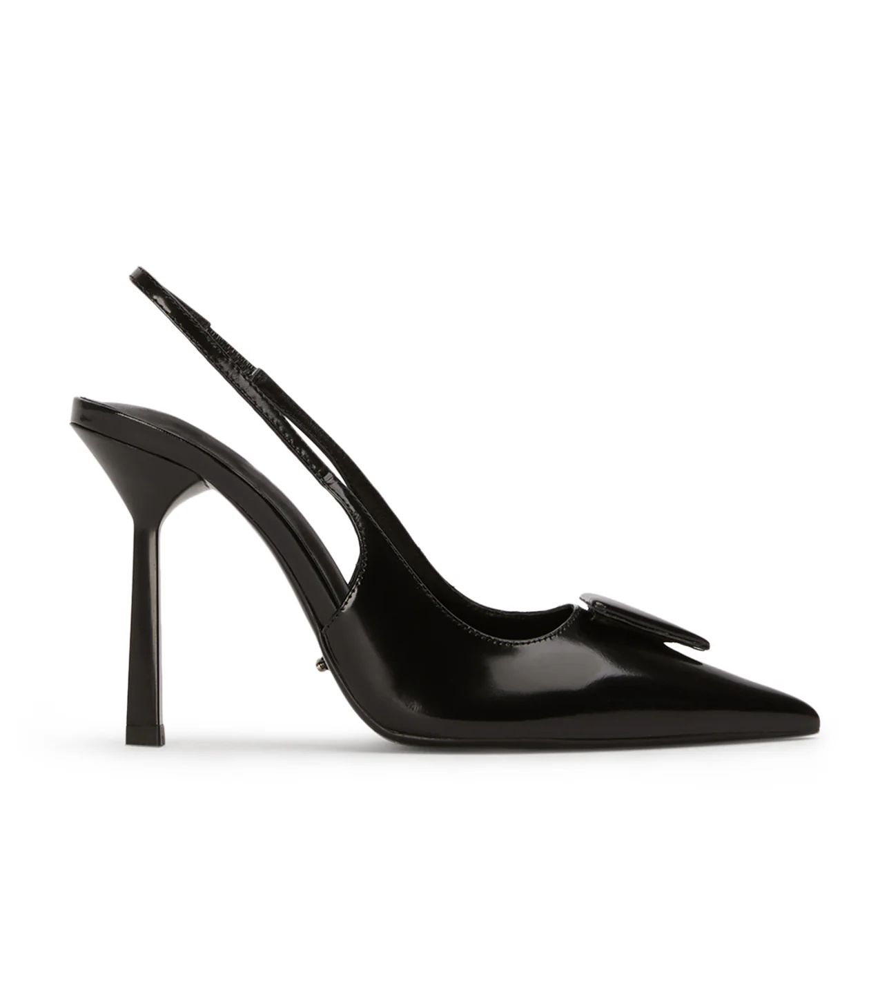 Ginger Black Hi Shine Heels | Tony Bianco US