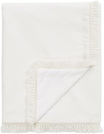 Sweet Jojo Designs Ivory Boho Bohemian Baby Girl Boy Blanket Receiving Security Swaddle Newborn T... | Amazon (US)