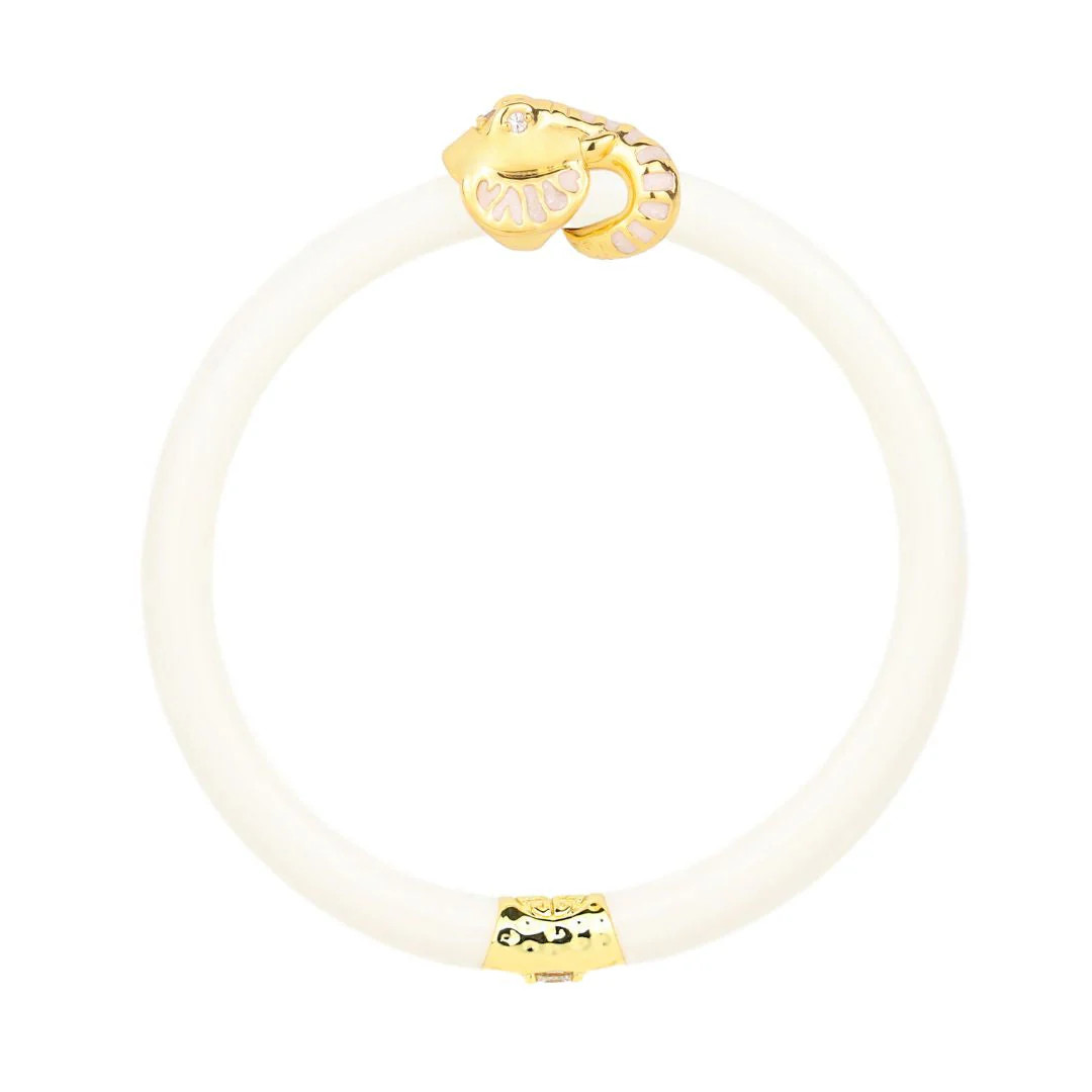 Fauna Elephant All Weather Bangle® (AWB®) - Ivory | BuDhaGirl